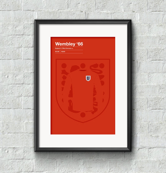 England 66 poster print