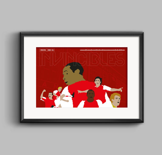 Arsenal Invincibles - Legends Poster print