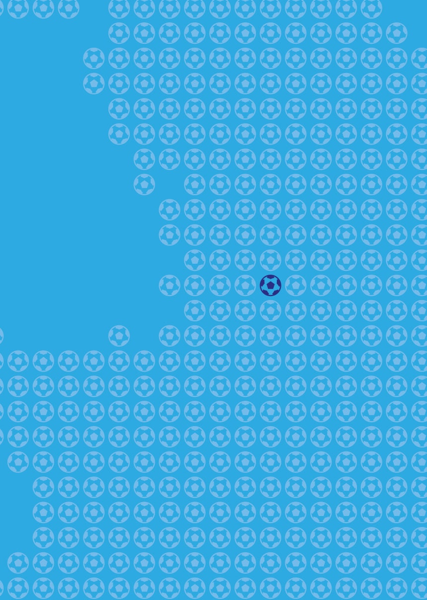 Manchester City 'On the Map' poster print