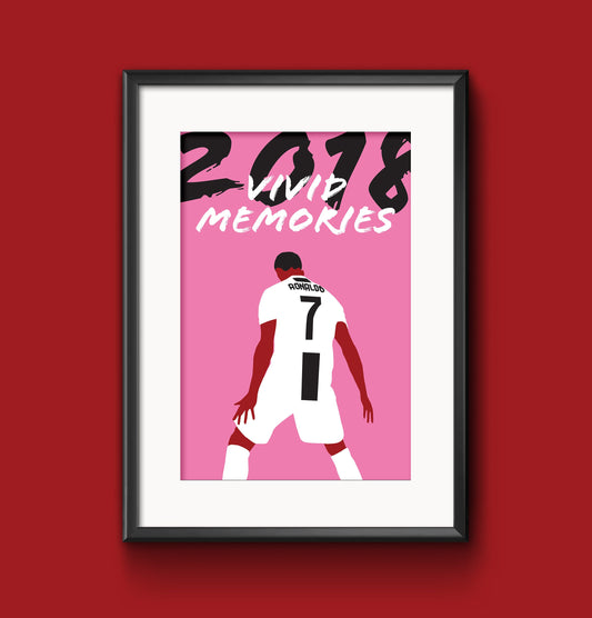 Vivid Memories: Ronaldo print