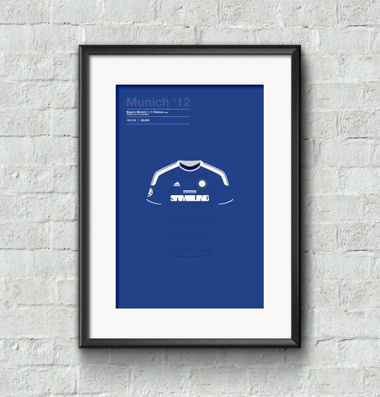 Chelsea 'Munich 12' poster print