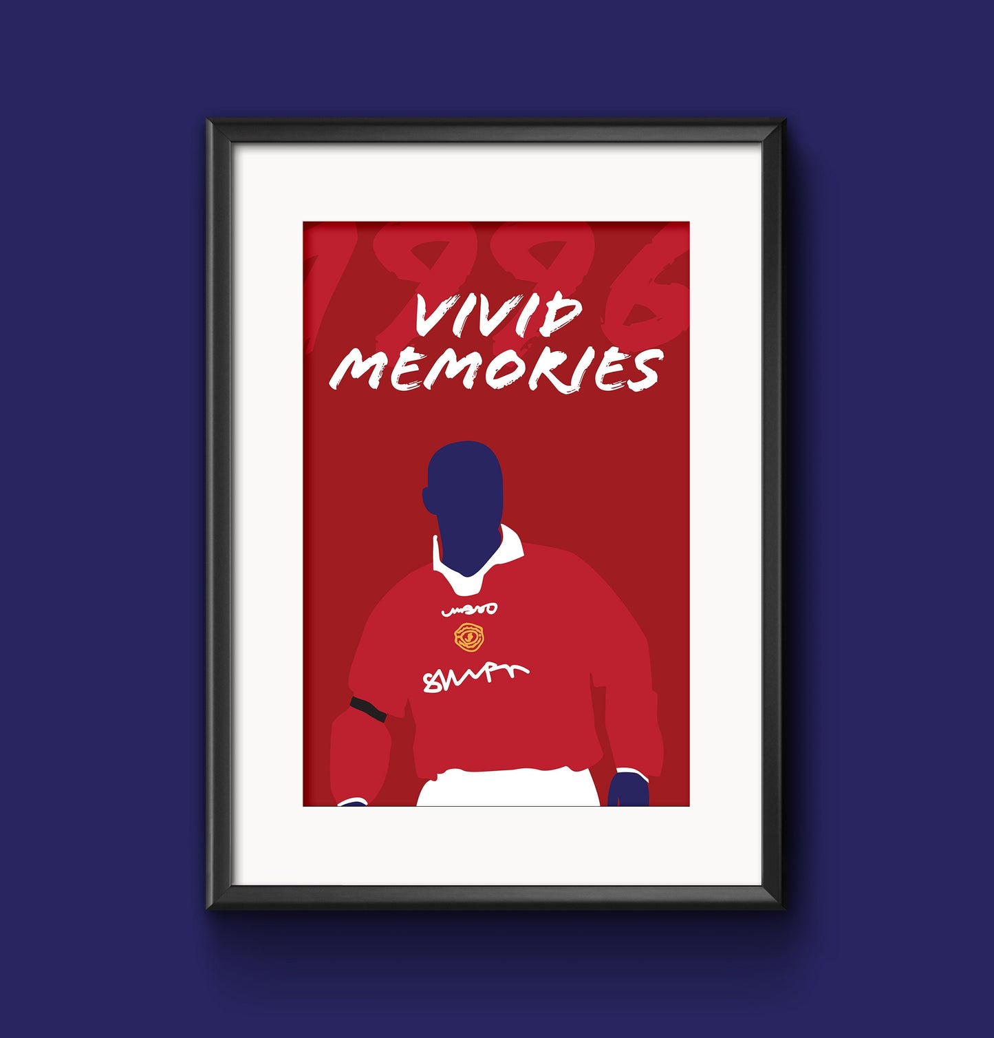 Vivid Memories: Cantona print